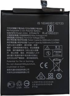 Full Mah Mobile Battery For  Nokia 3.1 Plus TA-1118, TA-1125, TA-1113, TA-1117, TA-1124, TA-1125 HE363