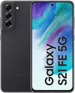 Add to Compare SAMSUNG Galaxy S21 FE 5G (Graphite, 128 GB) 4.372,884 Ratings & 7,254 Reviews 8 GB RAM | 128 GB ROM 16.26 cm (6.4 inch) Full HD+ Display 12MP + 12MP + 8MP (OIS) | 32MP Front Camera 4500 mAh Lithium-ion Battery 1 Year Manufacturer Warranty for Device and 6 Months Manufacturer Warranty for In-Box Accessories ₹39,999 ₹74,999 46% off Free delivery by Today Save extra with combo offers Upto ₹33,100 Off on Exchange