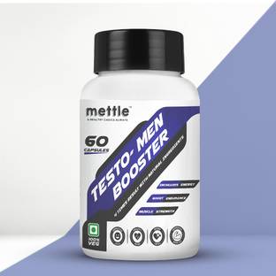 METTLE Testo-Men Booster | 4 Times Result with Natural Ingredients