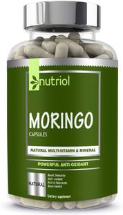 Nutriol Moringa Capsules - Natural Moringa - Moringa Leaves Powder Advanced