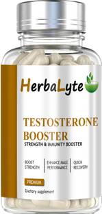 HERBALYTE Testosterone Booster, Capsule, health, ayurvedic, supplement Premium