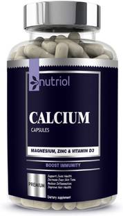 Nutriol Calcium, Magnesium, Zinc, D3 & B12 Tablets Premium Advanced