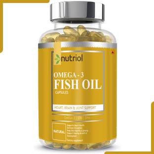 Nutriol Premium Fish Oil (Triple Strength) With 1000Mg Omega 3 (H15) Premium