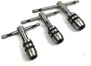 SAMENX T-Tap Handel Wrench Set of 3 Pieces 1/16" - 5/32", 1/8" - 1/4" & 1/4" - 1/2" IN Single Sided T Type Wrench