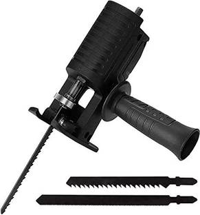 Jigsaw Adaptor Easy Convertor attachment & suitable for all chuck type drill machine With 3 free bladessuper pack Rotary Bit Set
