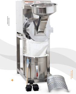 MILL POWER SINCE 1983 Flour Mill Atta Chakki Machine for Small Business, 3 HP Flour Mill ISO - Best Small Business 2in1 Mini Pulverizer Machine Flourmill