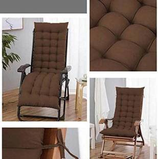 FAZAL COTTON UDHYOG Cotton Chair Pad Pack of 1 Solid