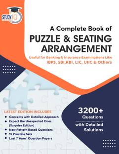 A Complete Book Of Puzzles & Seating Arrangement