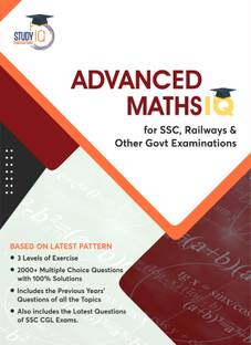 Advance Maths Book For SSC CGL, CHSL, CPO And Other Govt. Exams 2025-26