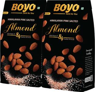 BOYO Roasted and Salted Almonds 400g (2*200g)