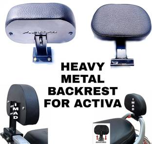 imad NEW DESIGN HEAVY METAL BACKREST FOR HONDA AVTIVA Bike Headlight Grill