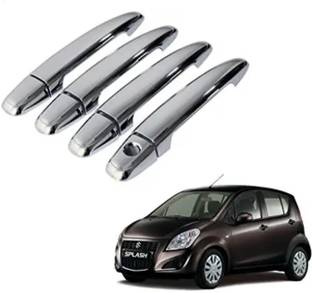 CARGROUP Door Handle /Catch Chrome Cover Suitable With Ritz set of 4pc Chrome Maruti 1 Series Side Garnish
