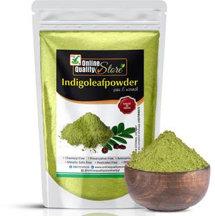 Online Quality Store Indigo powder for hair and Beard Dye - Black_300g