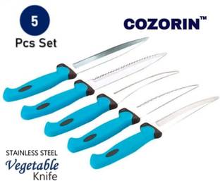 COZORIN 5 Pc Stainless Steel Knife Set Stainless Steel Knife Set