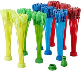 RUBURU Solid HOLI Water Balloons Quick Fill Self Sealing Bunch of Balloons Balloon