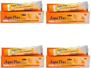 aqui plus Cream Best Cream pack 4 For Acne (pimple) Blackheads