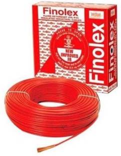 FINOLEX FR PVC 6 sq/mm Red 90 m Wire