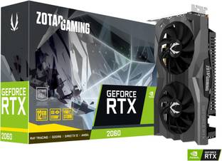 ZOTAC RTX 2060 Twin Fan GDDR6 12 GB NVIDIA Chipset 192 bit 1650 MHz Graphics Card