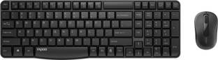 RAPOO X1800S Keyboard and Mouse Combo Wireless Standard Desktop Keyboard