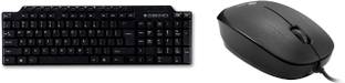 ZEBRONICS KM2100 keyboard & Power Mouse Wired USB Standard Desktop Keyboard Compatible with Desktop, Laptop, Mac