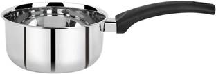 Silvester Stainless Steel Sauce Pan | Milk Pan | Tea Pan | Tapeli | Patila | Bhagona Sauce Pan 14 cm diameter 1 L capacity
