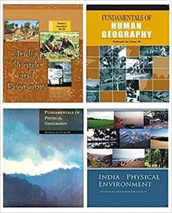 Geography NCERT Textbooks Class 11 And 12 Combo Of 4 Books