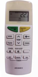 Ehop ARC484B12 Compatible Remote Control for Ac with PowerChill function (VE-132C) Daikin Remote Controller