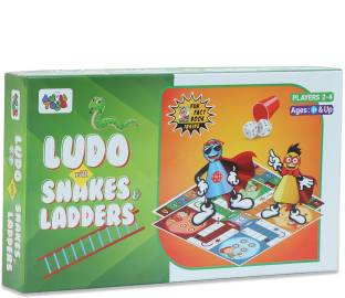 advit toys Ludo With Snakes & Ladders Party & Fun Games Board Game