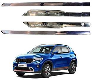 cardeck KIA Sonet door side beading full chrome Car Beading Roll For Door