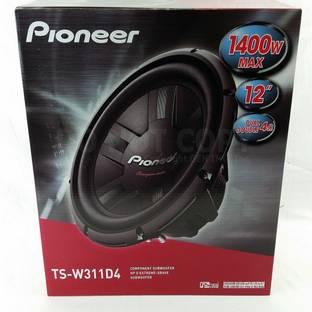Pioneer TS-1212D4 Pioneer TS-W1212D4 500 Watt RMS 12"(30cm) Dual Coil Champion Series Subwoofer Subwoofer