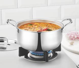 BOROSIL Cookfresh Tri Ply Cook and Serve Casserole