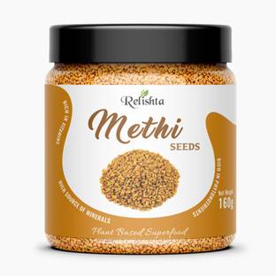 Relishta Methi Seeds | Fenugreek Seeds | Therapeutic | Diabetic Friendly | Non GMO Mixed Seeds