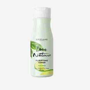 Oriflame LOVE NATURE Purifying Toner with Organic Tea Tree & Lime (150 ml)