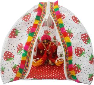 LMN Child Care Laddu Gopal Bed Jhula