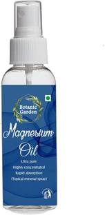 botanic garden Magnesium Oil,Hingly Concentrated,Rapid Absorption,(Topical Mineral Spray)-100ml