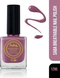 Saba Breathable long stay Nail Paint | Enriched with Argan Oil | 12 ml BURNT ROSE