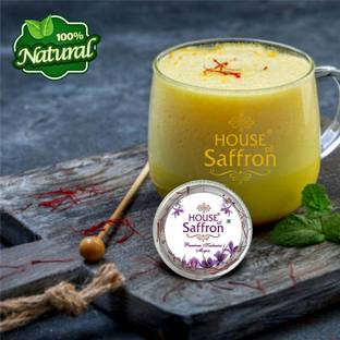 Houseofsaffron 5 gram 100% Pure Kashmir Saffron for Pregnant Women, Cooking, Beauty, Original Long Thread Mogra Saffron Certified Grade A1+++ Premium Natural Kesar