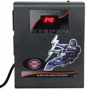Syspro Computer Shield Plus Stabilizer for Computer, Laser Printer & Home Theatre Voltage Stabilizer