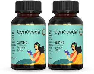 Gynoveda White Discharge Vaginal Itching Infection Smell. SOMA Ayurvedic Pills. 2 months pack. No more use of intimate wash pantyliner antibiotics