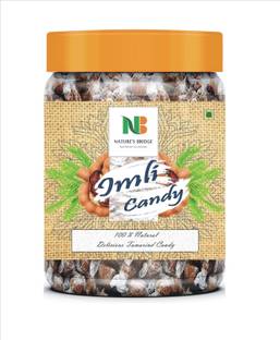 Nature's Bridge Twisted Imli Toffee |Tamarind Candy |Khatti Meethi Imly Candy (250 g Jar) Tamarind Sour Candy