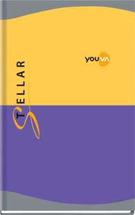 NAVNEET Youva Stellar Case Bound Long Register Notebook for Students Pack of 2 A3 Notebook Single Line 72 Pages