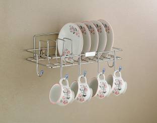 BBD Kitchen Shop Stainless Steel 3 Tier Bathroom Storage Shelf Hanging Rack Shower Caddy Holder Stainless Steel Kitchen Trolley