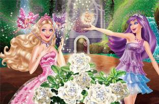 Barbie The Princess & The Popstar HD on fine art paper 13x19 Fine Art Print
