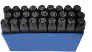 Bliudskill Letter Punch Set of 27 PCS - 10 MM Stubby Screwdriver Set