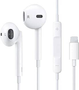 SANNO WORLD Wired In Ear Earphones with mic for Calling and Music Compatible lightning Wired