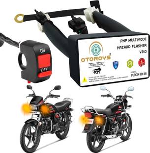 Otoroys Front, Side, Rear Flasher Indicator Light for Hero Splendor Plus