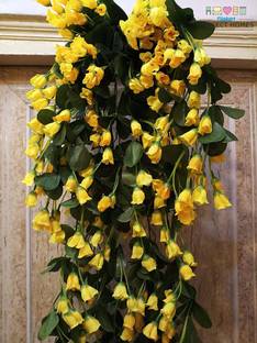 Flipkart Perfect Homes Yellow Rose Artificial Flower