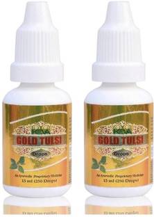 KEVA Pure Gold Tulsi Drop With Immunity Booster [2×15 ml=30 ml] ( Pack Of 2)