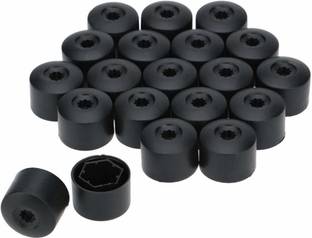 WildCard India 20Pcs 17mm Car Wheel Nut Cover Bolt Cap Removal Tool for VW Golf Bora Passat Car Flywheel