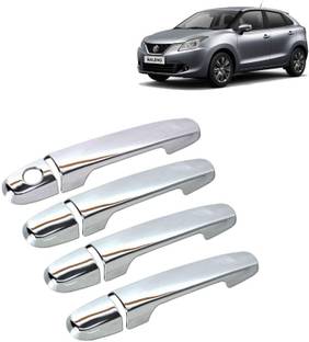 CARGROUP Door Handle /Catch Chrome Cover Suitable With BALENO 2015 to 2019set of 4pc Chrome Maruti 1 Series Side Garnish
